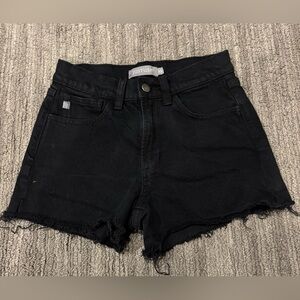 Just USA Black Jean Shorts